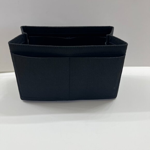 Insert/Organizer- Felt For Designer Handbags/Totes -Black Style 4 - NWT - Picture 4 of 8